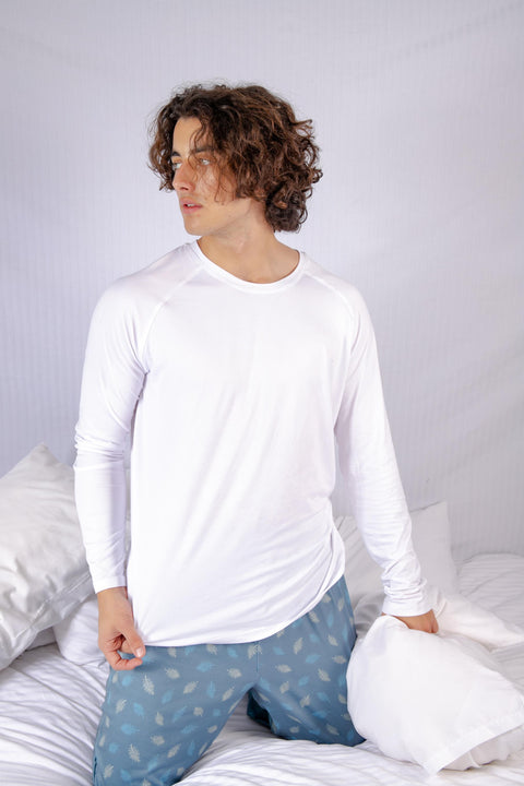 Mens Super Soft Lounge Pants Leaf